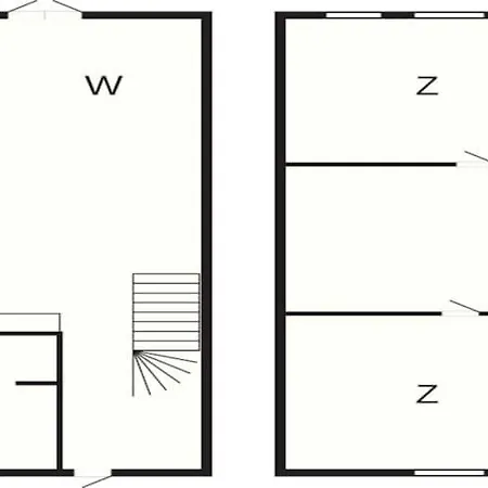 公寓 6 Person In Hadsund